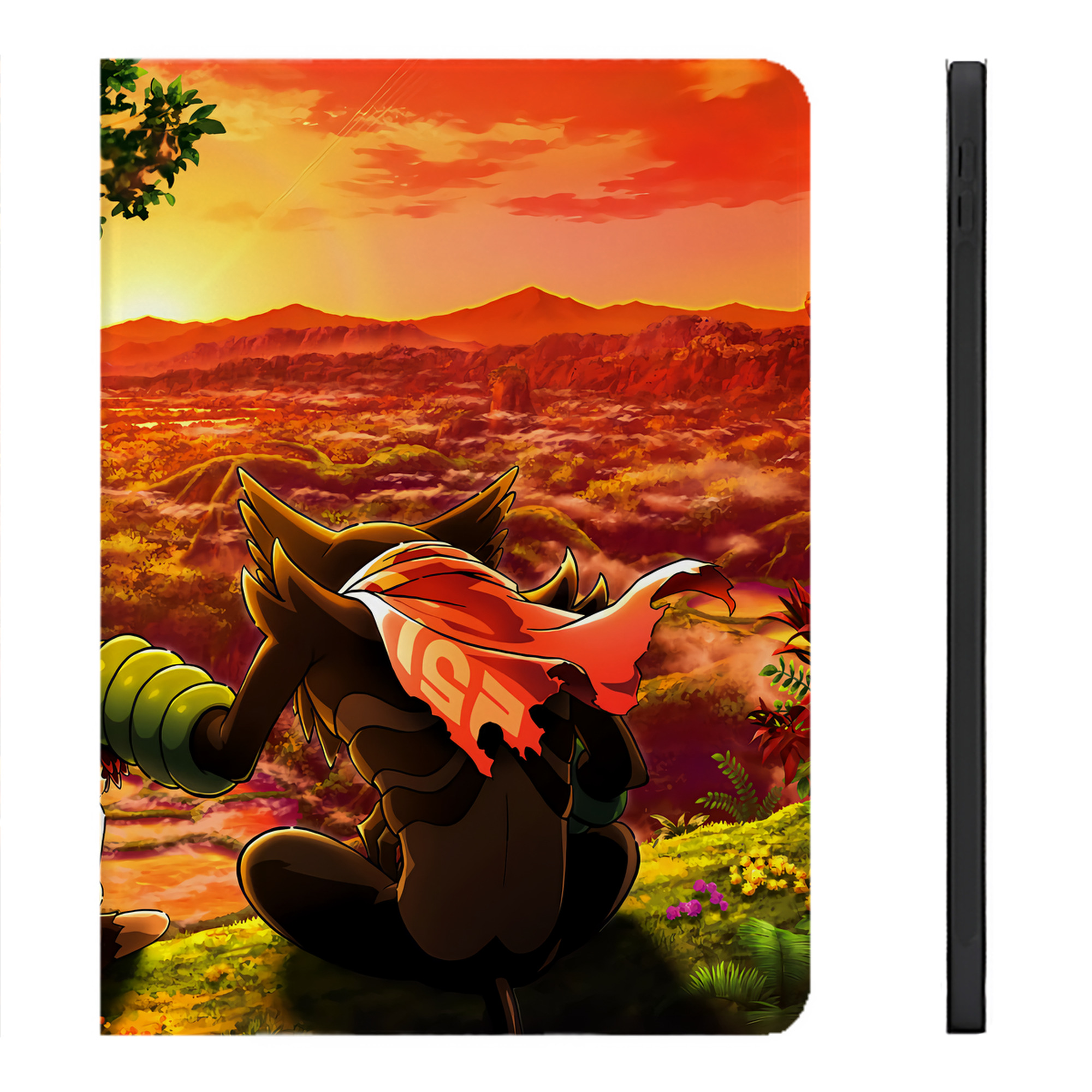 （画像用） ポケットモンスター Pokémon IPadケース ペンホルダー付き ブックスタイルデザイン